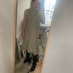 IGWT Linen Midi Dress